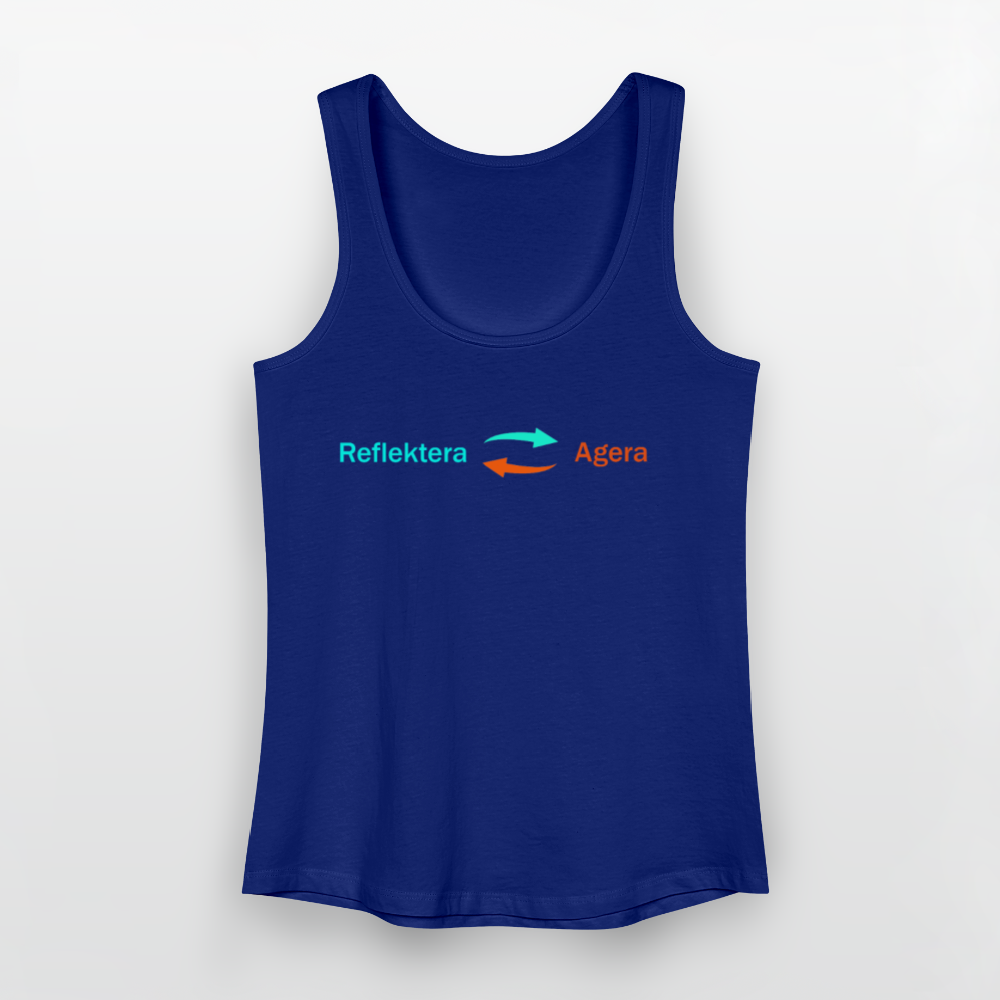 Reflektera och Agera (topp, dam) - royal blue