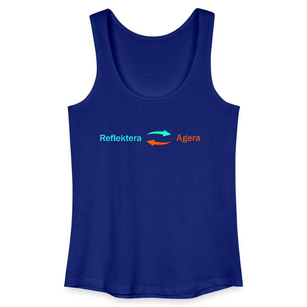 Reflektera och Agera (topp, dam) - royal blue