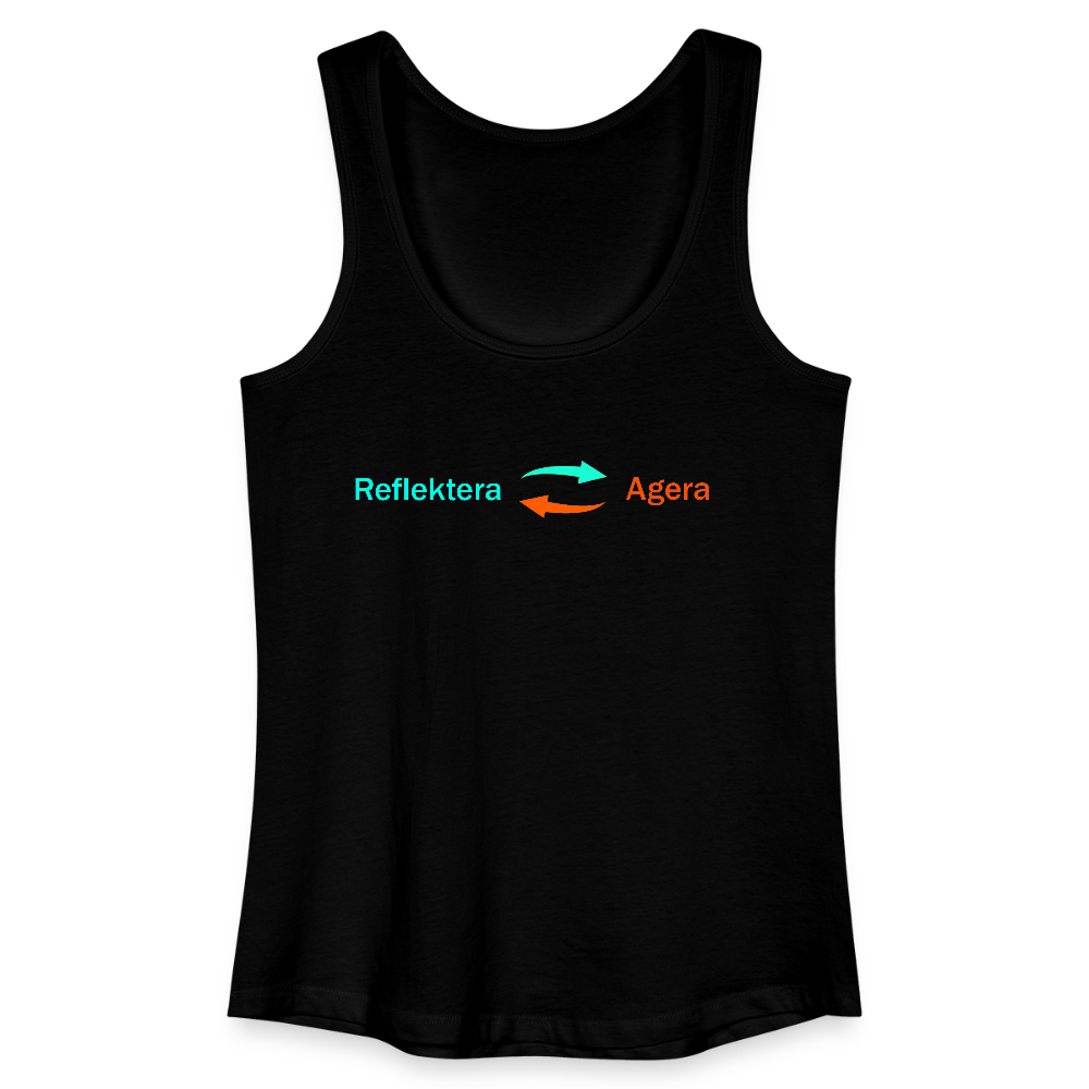 Reflektera och Agera (topp, dam) - black